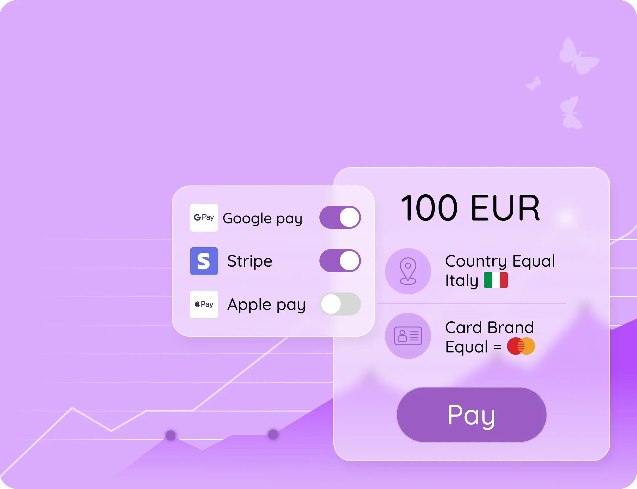 Toggle Payment Methods