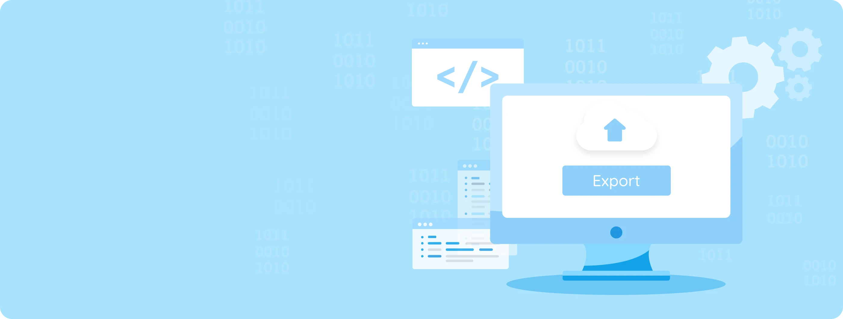 Export data for stakeholders