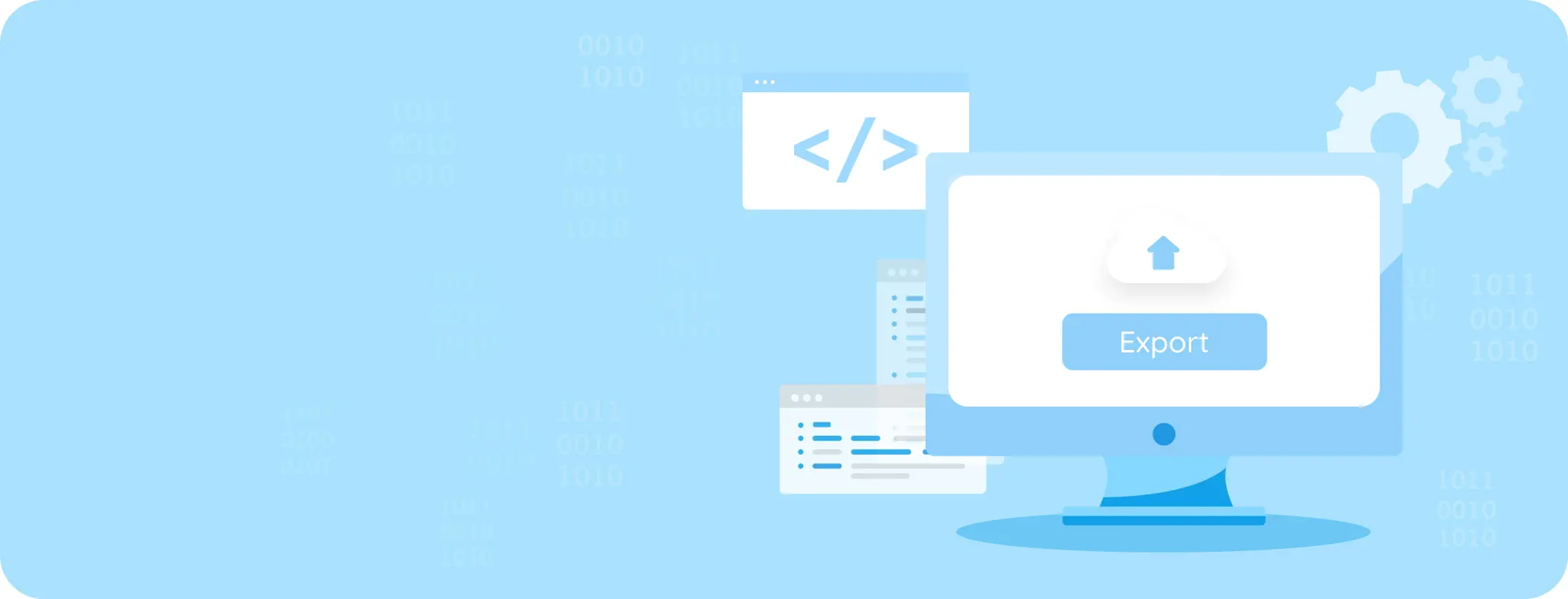 Export data for stakeholders