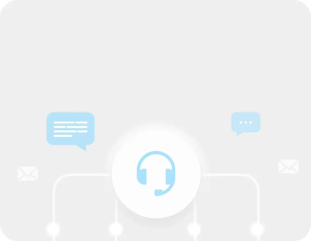Dedicated technical and general support always available to assist you